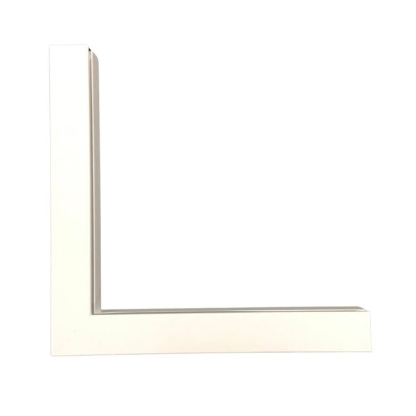 BRW Glossy White Corner