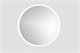 Round Line Premium White Powder Coated 39.4" x 39.4"