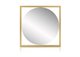 25" x 25" Quadro Line Mirror in Golden Finish