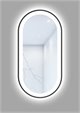 Oval Line Premium Black Anode 39.4" 19.7"