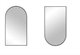 55.2" x 19.7" Portal Line Black Anode Finish