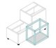 Qube it system 13 3/4" x 23 5/8"