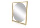 25" x 25" Quadro Line Mirror in Golden Finish