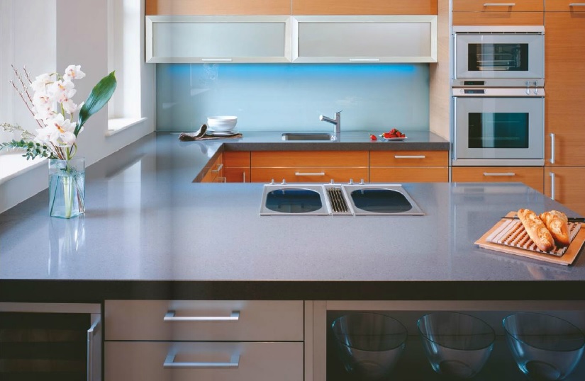 Modular Kitchen Cabinet With Aluminium Glass Kitchen Cabinet Doors