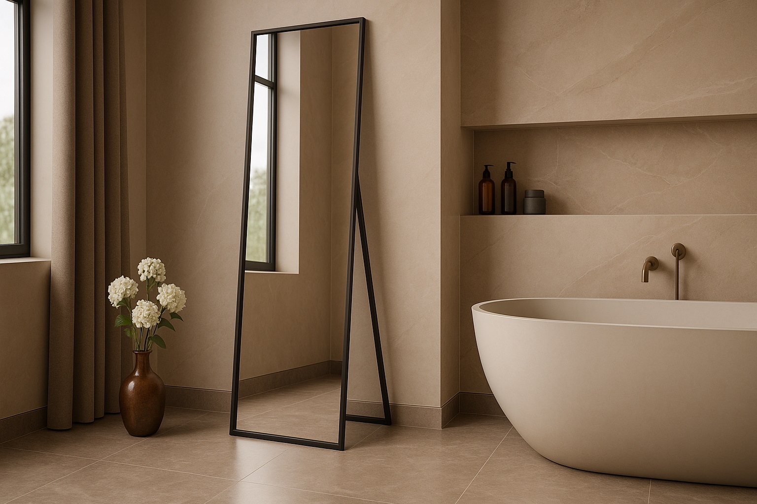 Free-Standing Mirror