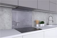 Brushed Stainless Steel Backsplash (19.7x23.6)