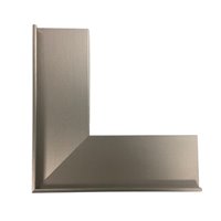 Corleone 877 Brushed Stainless Steel Corner