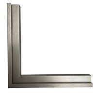 Verona 099 Brushed Stainless Steel Corner